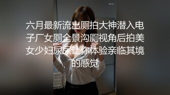 六月最新流出厕拍大神潜入电子厂女厕全景沟厕视角后拍美女少妇尿尿让你体验亲临其境的感觉