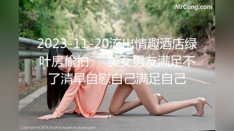 2023-11-20流出情趣酒店绿叶房偷拍❤️美女男友满足不了清早自慰自己满足自己