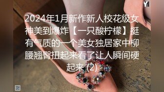 2024年1月新作新人校花级女神美到爆炸【一只酸柠檬】挺有气质的一个美女独居家中柳腰翘臀扭起来看了让人瞬间硬起来 (2)