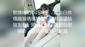 软绵绵的乖巧妹子，露脸白丝情趣装诱惑狼友，掰着逼逼给狼友看，揉着小奶子跳蛋自慰呻吟，表情好骚精彩刺激